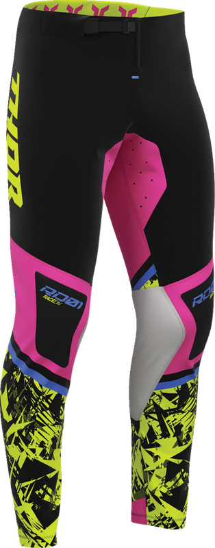 THOR Sportmode Punk'd Pants - Black/Fuchsia - US 32 2901-13028