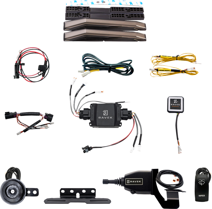 RAVEK Turn Signal Kit - Gen3 Speakeasy™ - Polaris General - Lever 64-700SL