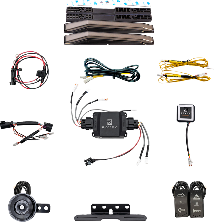 RAVEK Turn Signal Kit - Signature - Gen3 Speakeasy™ - Polaris General - Rockers 64-700SR
