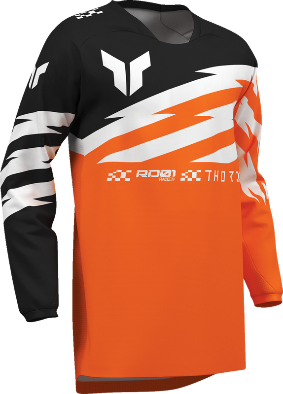 THOR Youth Launchmode Shockie Jersey - Fluo Orange/Black - Medium 2912-2746
