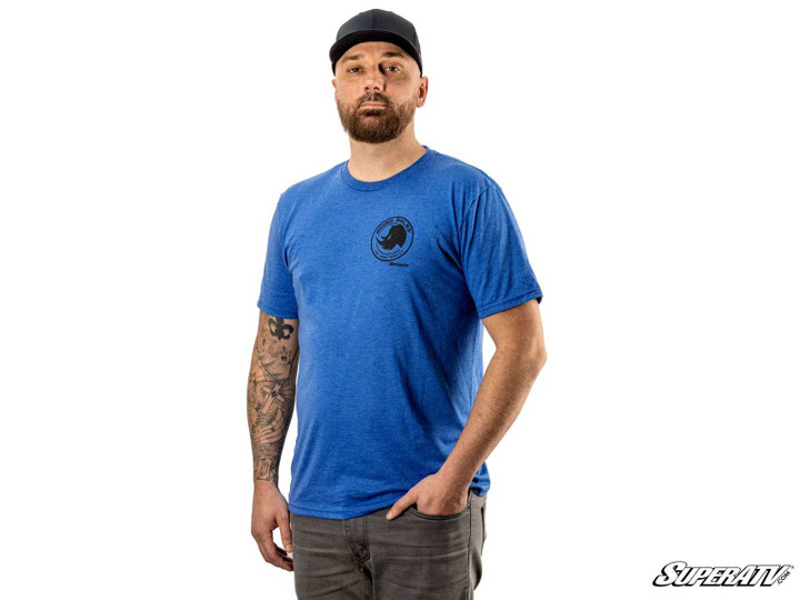 Black and Blue Rhino T-shirt - 3XL