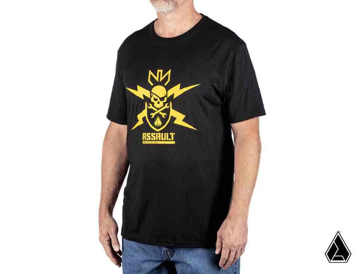 Assault Warning Label Men's T-Shirt - M