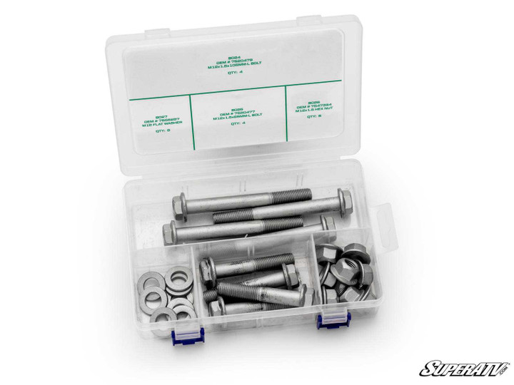 Up & Running Polaris RZR XP 1000 Suspension Bolt Kit - Radius Arm Kit - 2018-2023