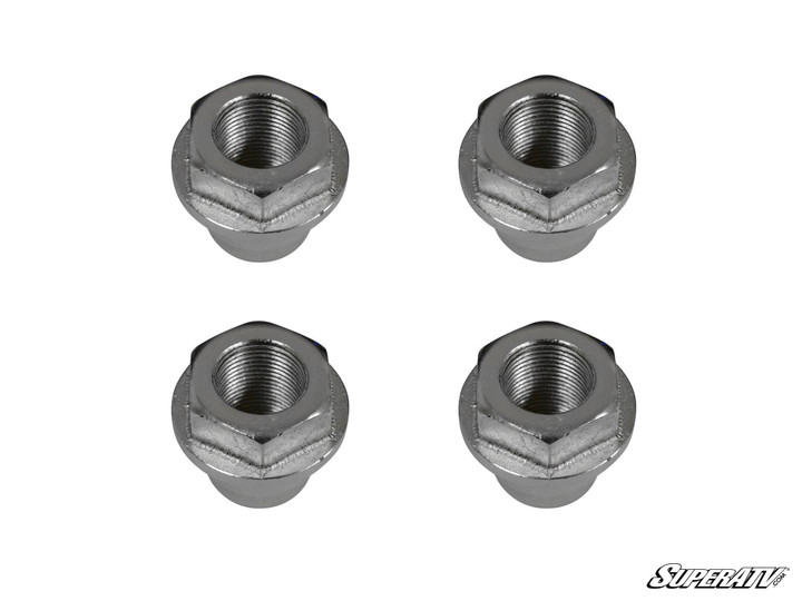 Polaris RZR Portal Gear Lift Recessed Nut Kit - Turner/ Gorilla Axles (M20 x 1.5 Nuts) - 8 inch Portals
