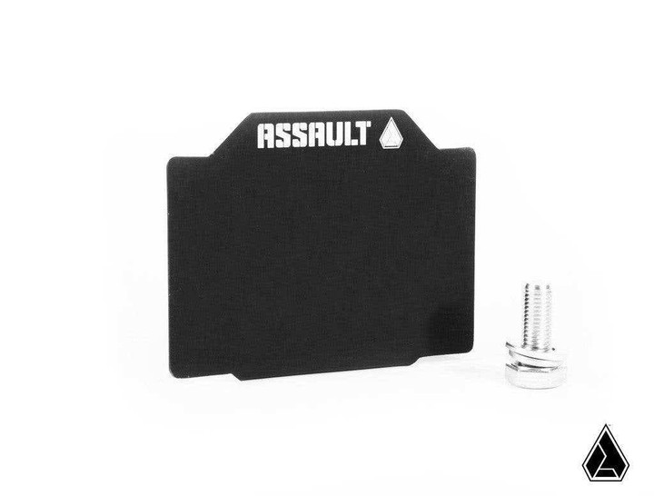 Assault Industries 4" x 3" UTV Registration Plate (Universal) - 2 inch