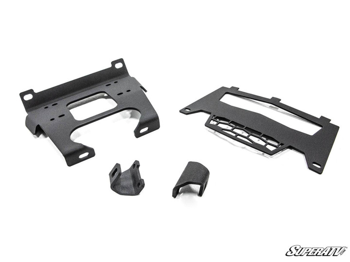 Polaris RZR S 1000 Winch Mounting Plate -