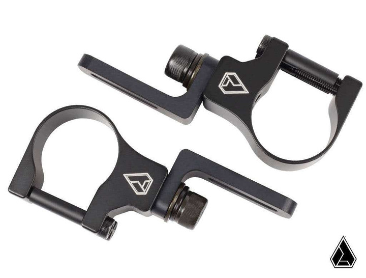 Assault Industries 90deg Top Tube Light Bar Mount Brackets (Set of 2) - 2 inch