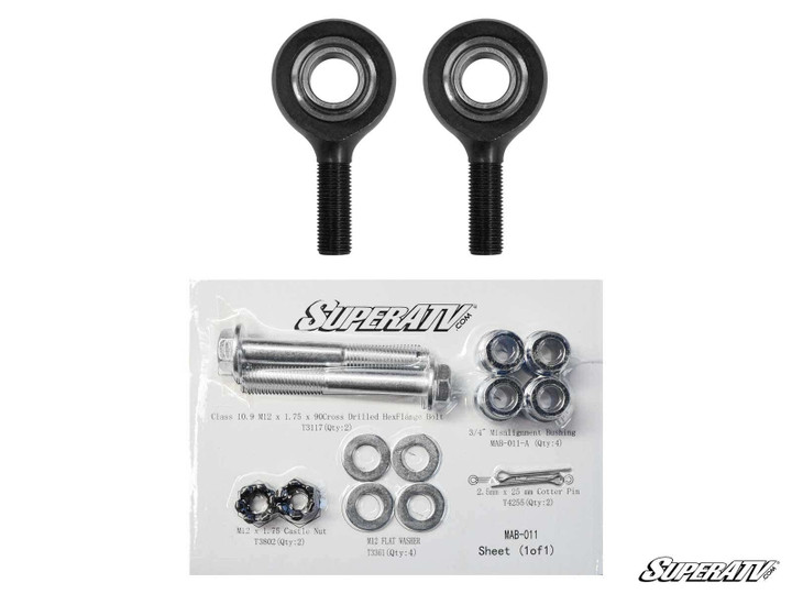 Can-Am Maverick X3 Heavy-Duty Tie Rod End Replacement Kit -