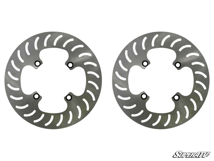 Replacement Portal Brake Rotor Kit - 4 inch - Single - Slotted Rotors -