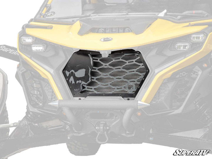 Can-Am Maverick R Skull Style Grille Insert -