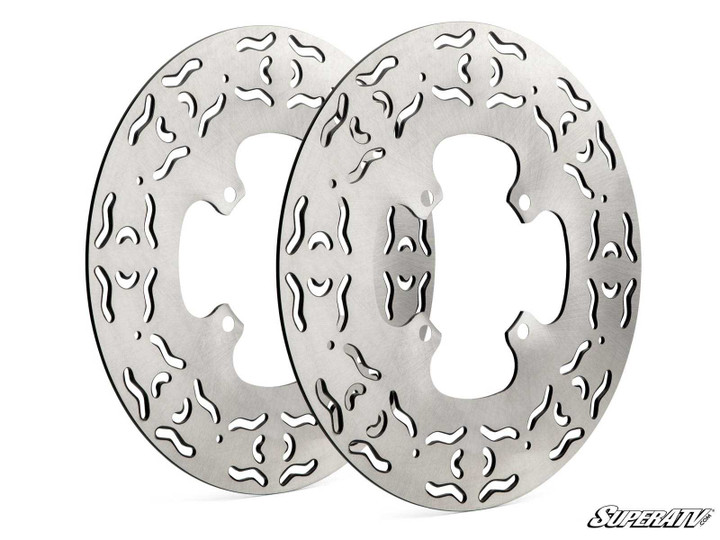 Replacement Portal Brake Rotor Kit - 8 inch - Dual Idler - Slotted Rotors -