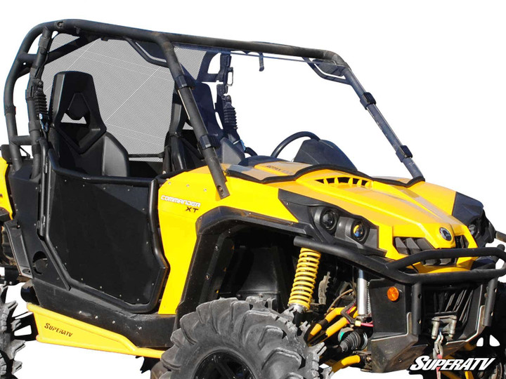Can-Am Commander Full Windshield - 2011-2020 - Scratch Resistant Polycarbonate - Clear