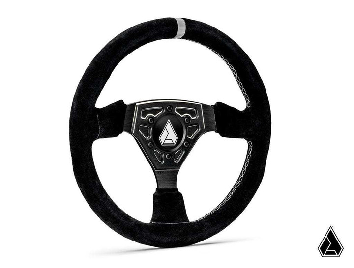 Assault Industries Universal Navigator Suede UTV Steering Wheel - Orange