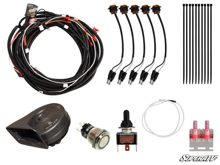 Can-Am Defender Plug & Play Turn Signal Kit with Toggle Switch and Dash Horn -