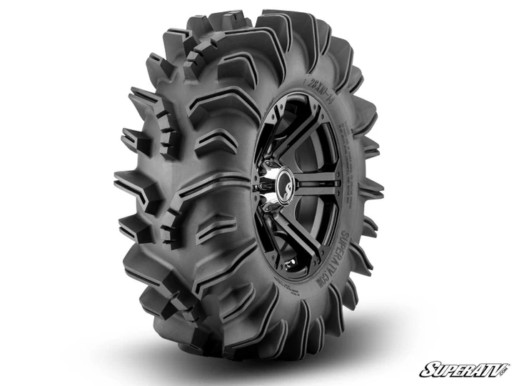 SuperATV Terminator UTV / ATV Mud Tire - 26.5x10-14