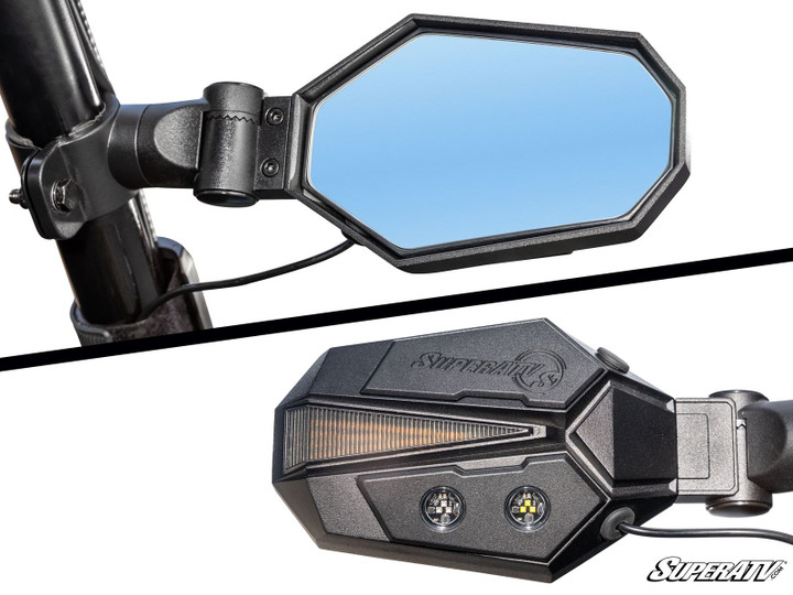 Kawasaki Lighted Side-View Mirrors -