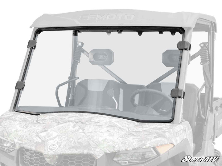 CFMOTO UForce 600 Full Windshield - Standard Polycarbonate - Clear