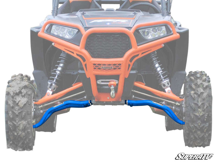 Polaris RZR XP Turbo High-Clearance A-Arms - Adjustable - Lower Voodoo Blue