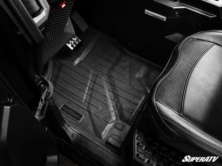 Smartliner Polaris Xpedition Floor and Bed Liners - XP - Floor Liners (1st + 2nd Row) + Bed Liner