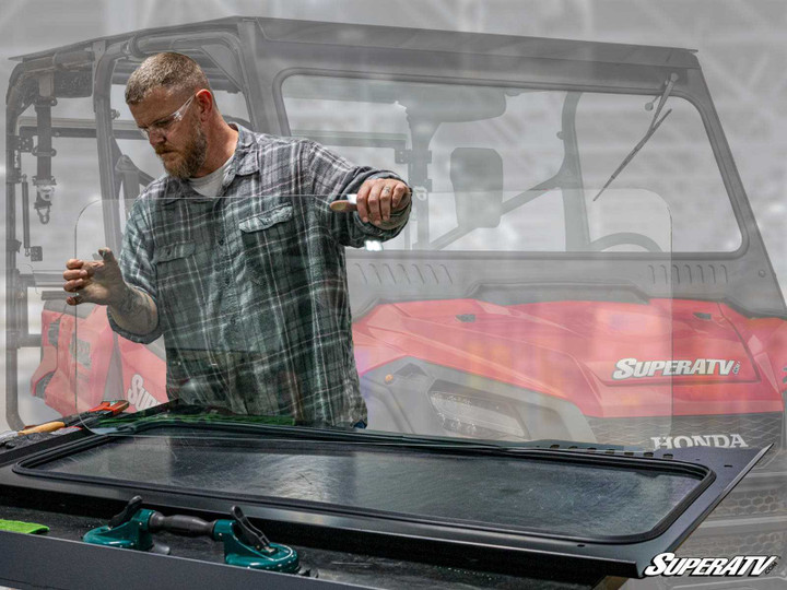 Replacement Glass Windshield Kit - GWS-H-PIO1K