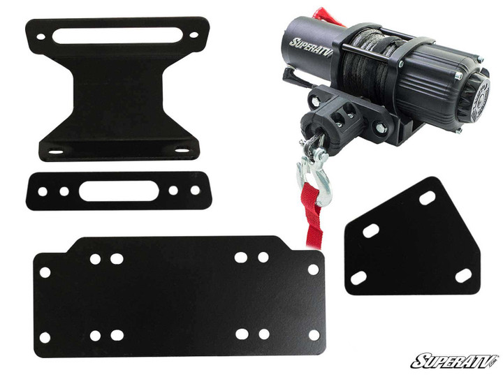 Yamaha Viking Winch Mounting Plate - 3500 lb.