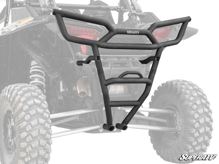Polaris RZR XP Turbo Rear Bumper - 2016-2018 - Wrinkle Black