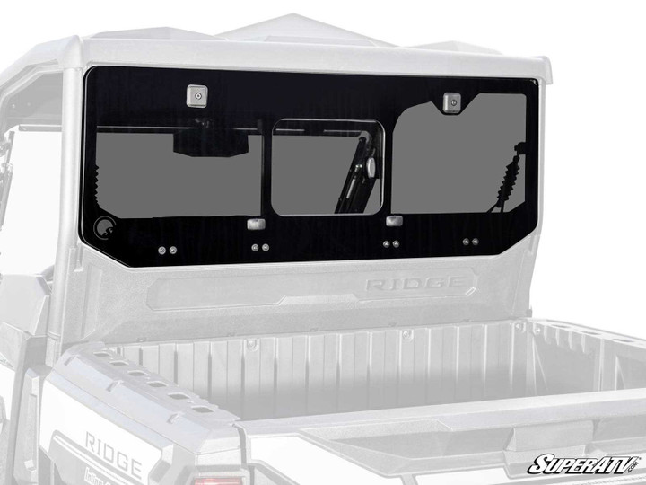 Kawasaki Ridge Glass Sliding Rear Windshield -
