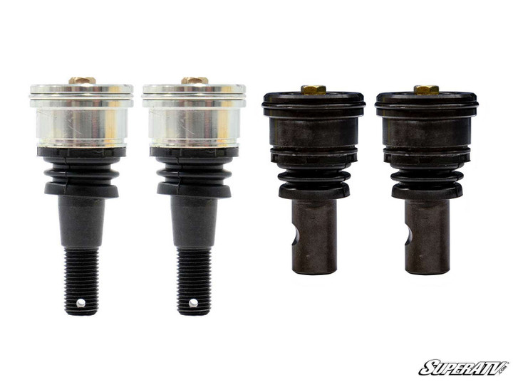 Polaris Ranger XP 1000 Ball Joints - Texas Edition - Heavy Duty 4340 Chromoly Steel - 2 Uppers & 2 Lowers - 2020 - 4 Ball Joints