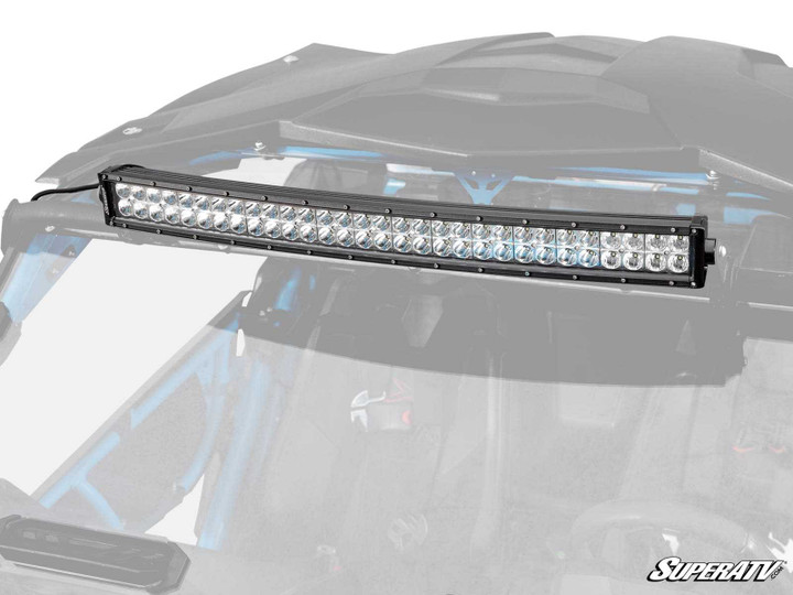 30" LED Combination Spot / Flood Light Bar - Curved - Low Profile Bracket Kit (Universal)