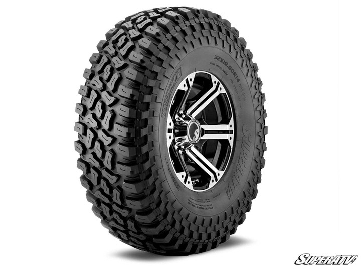 Mounted Tires - AT Incursion - 28x10-14 - 4/156 - Bandit H Series - 14 inch - 7 inch -