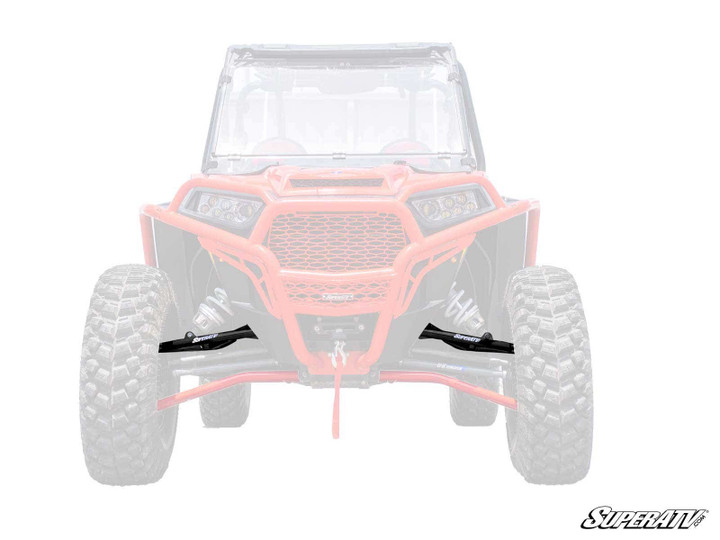 Polaris RZR XP High-Clearance A-Arms - Non-Adjustable - Upper - Standard Duty - Black
