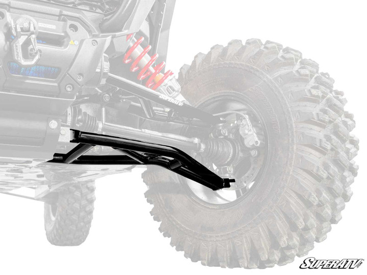 Polaris RZR XP High-Clearance A-Arms - Non-Adjustable - Lower - Standard Duty - Black