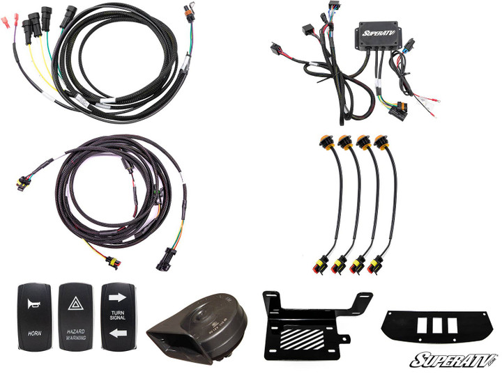 Can-Am Commander Deluxe Plug & Play Turn Signal Kit - No LED Strip Lights