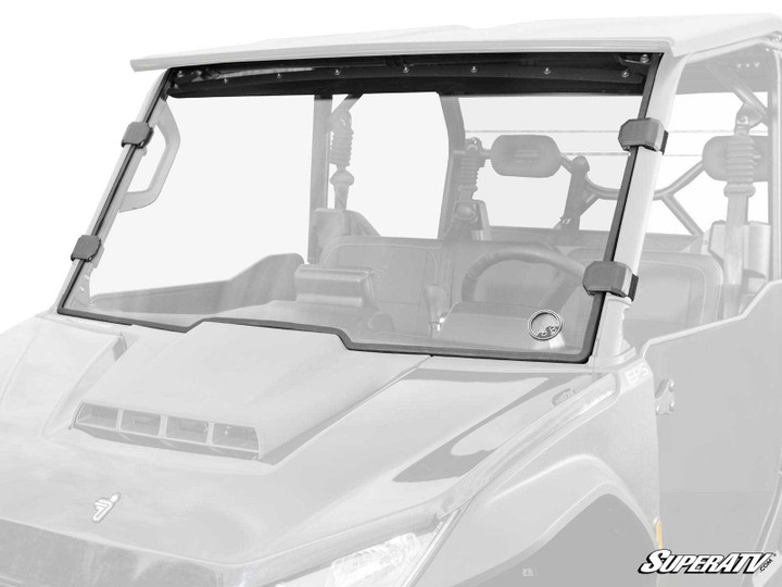 Segway Fugleman UT10 Scratch-Resistant Full Windshield - Crew Cab