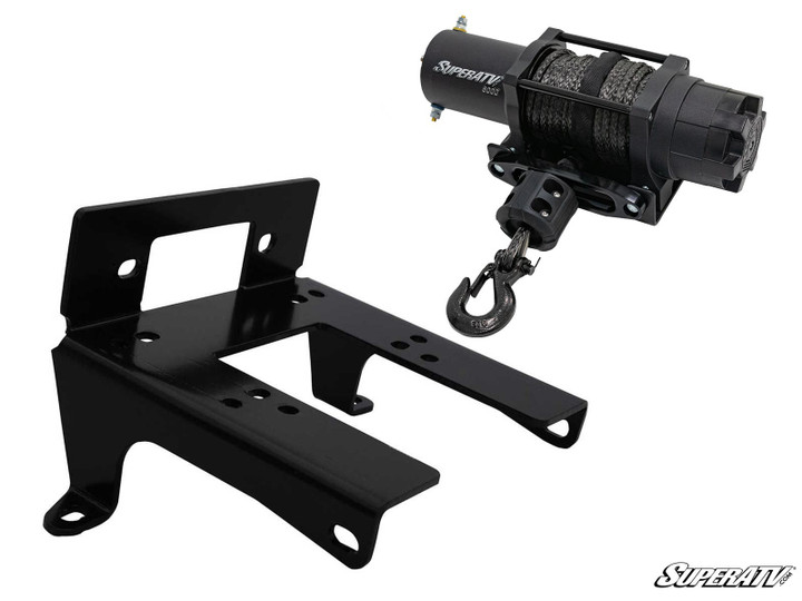 Can-Am Commander 800 / 1000 Winch Mounting Plate - 2010-2020 - 6000 lb.