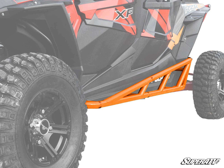 Polaris RZR XP 4 Turbo Nerf Bars - Orange
