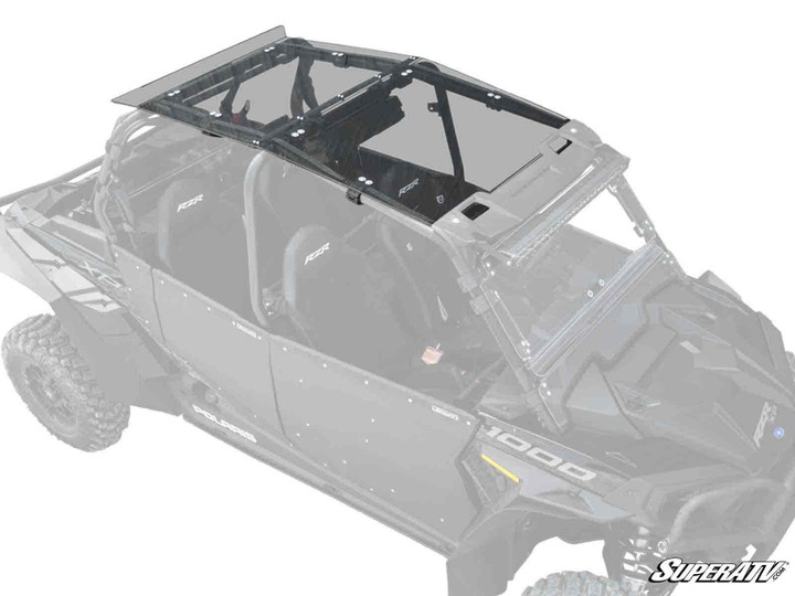 Polaris RZR 4 900 Tinted Roof - Scratch Resistant Polycarbonate - Light Tint