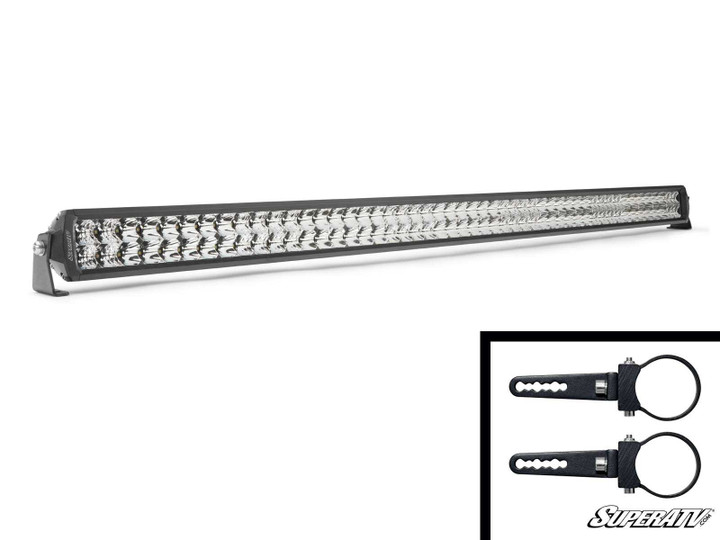 50" Straight Double-Row LED Light Bar - 2 inch Cage Mount
