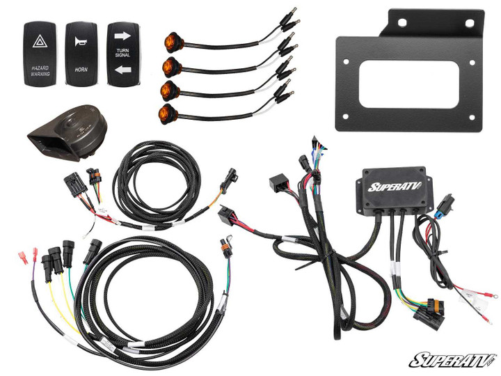 Kawasaki Teryx KRX 1000 Deluxe Plug & Play Turn Signal Kit - 6" LED Strip Lights