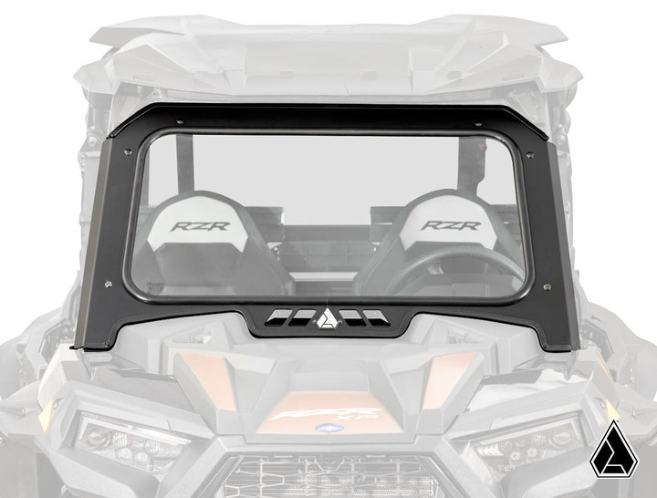 Assault Industries Polaris RZR XP Turbo Glass Windshield - 2019-2021 - Driver's Side Wiper