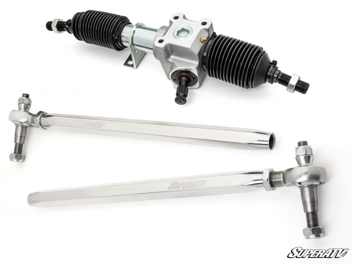 Polaris RZR XP Turbo RackBoss 2.0 Rack and Pinion - 2017-2021 - Billet Aluminum Hex