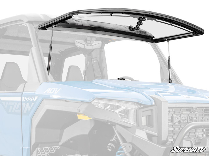 Polaris Xpedition Scratch-Resistant Flip Windshield -