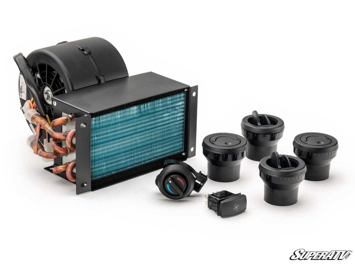 Polaris RZR XP In-Dash Cab Heater - Quick-Start Flow Valve