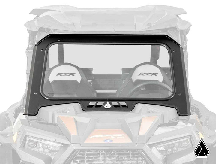 Assault Industries Polaris RZR XP 1000 Glass Windshield - 2014-2018 - Driver & Passenger Side Wipers