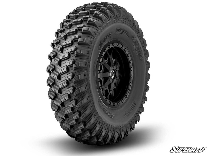 Mounted Tires - XT Warrior - Sticky - 35x10-15 - 5/4.5 - MADLock Beadlock - Black - 15 inch - 7 inch -