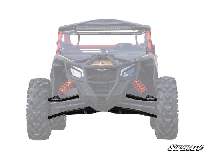 Can-Am Maverick X3 High-Clearance A-Arms - 72 inch Wide - Standard Duty - Black -