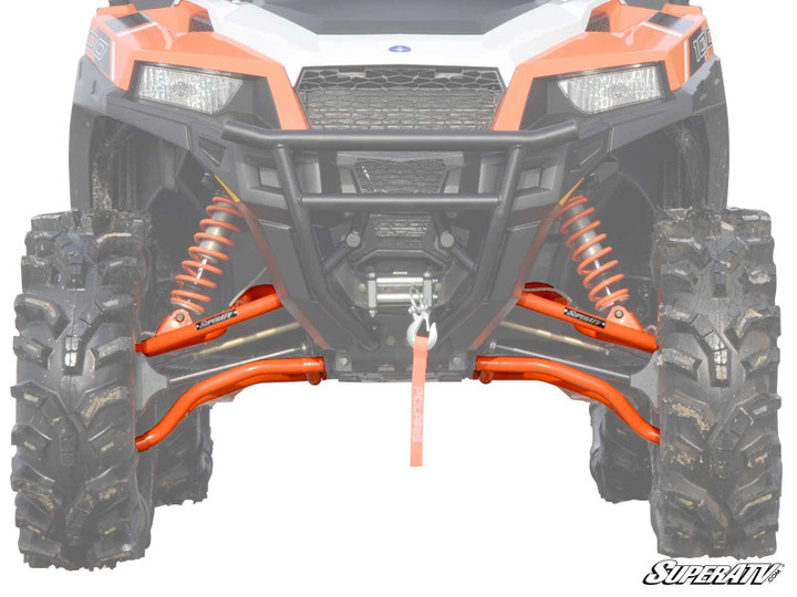 Polaris General High-Clearance A-Arms - 1.5 inch - 2017+ - Standard Duty - Orange