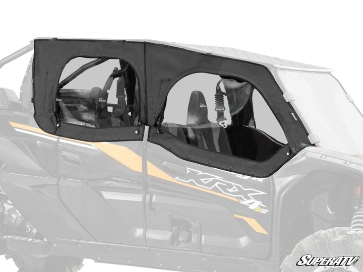Kawasaki Teryx KRX 4 1000 Primal Soft Cab Enclosure Upper Doors -