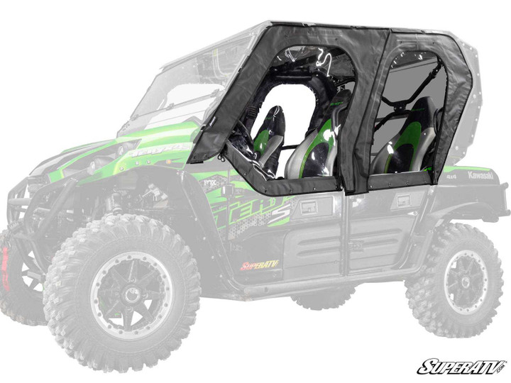 Kawasaki Teryx 4 Primal Soft Cab Enclosure Upper Doors -