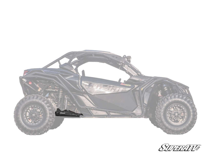 Can-Am Maverick X3 64" High Clearance Rear Trailing Arms - Black